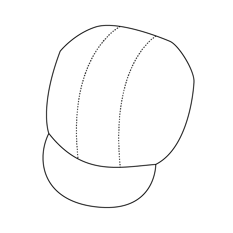 Cap de 3 painéis