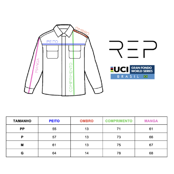 Camisa REP UCI Gran Fondo Brasil - Image 8