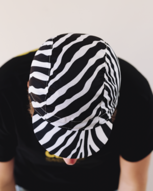 Cap Animal Print Zebra